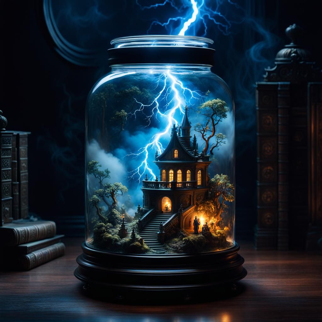 Miniature world  by @Ernie Alien