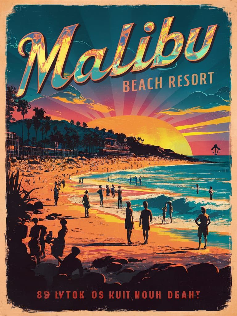 Malibu beach resort  by @Harmanna