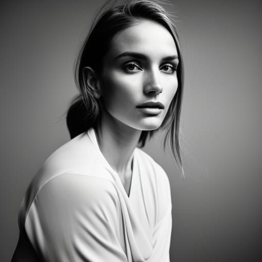 stunningly attractive woman,  random background,subtle smile...