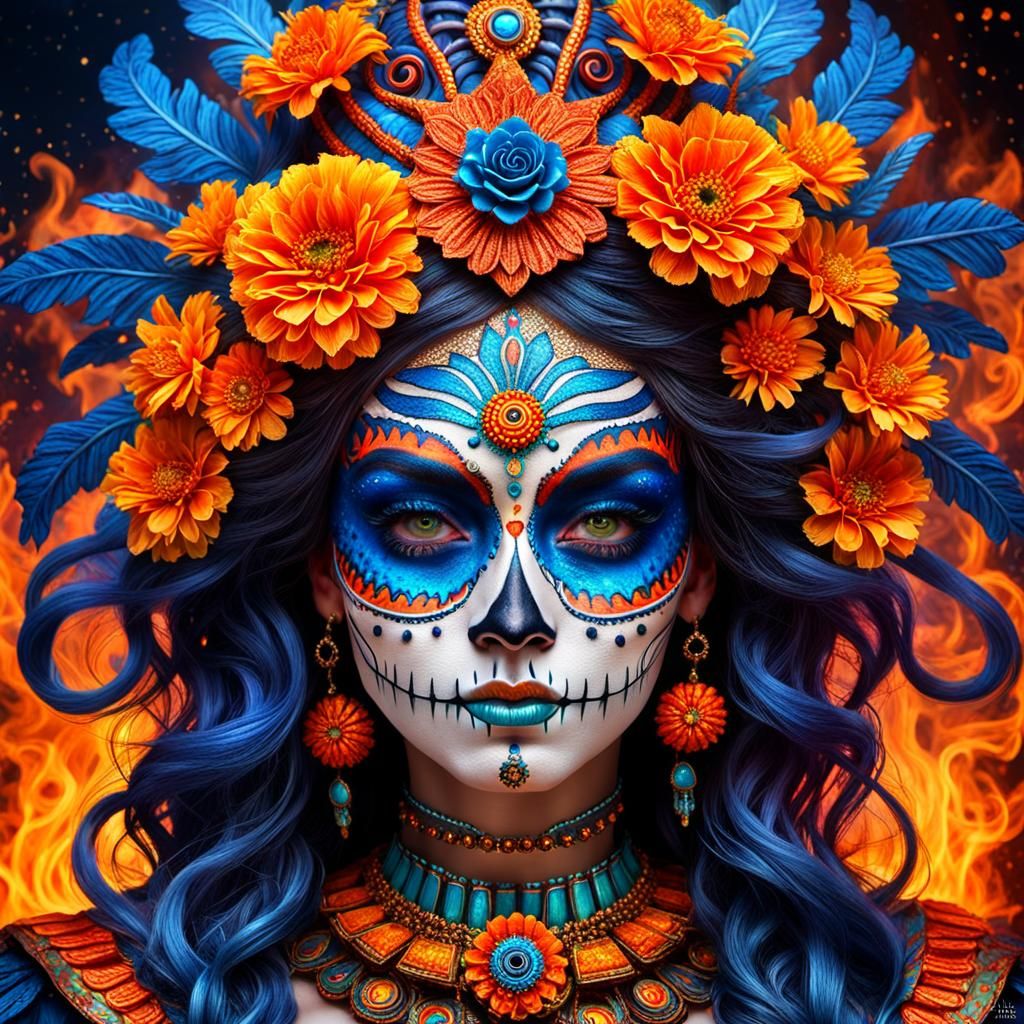 Catrina 33 - AI Generated Artwork - NightCafe Creator