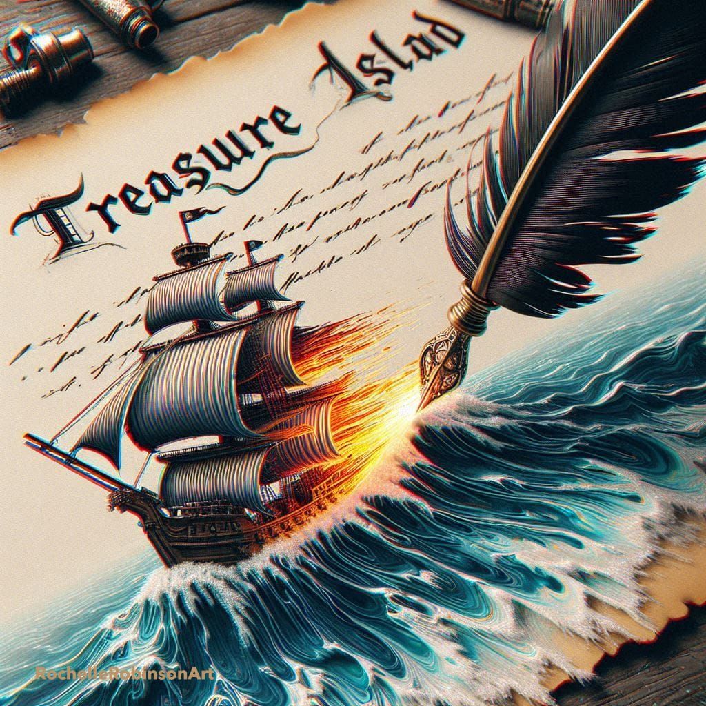 A Writer - Treasure Island