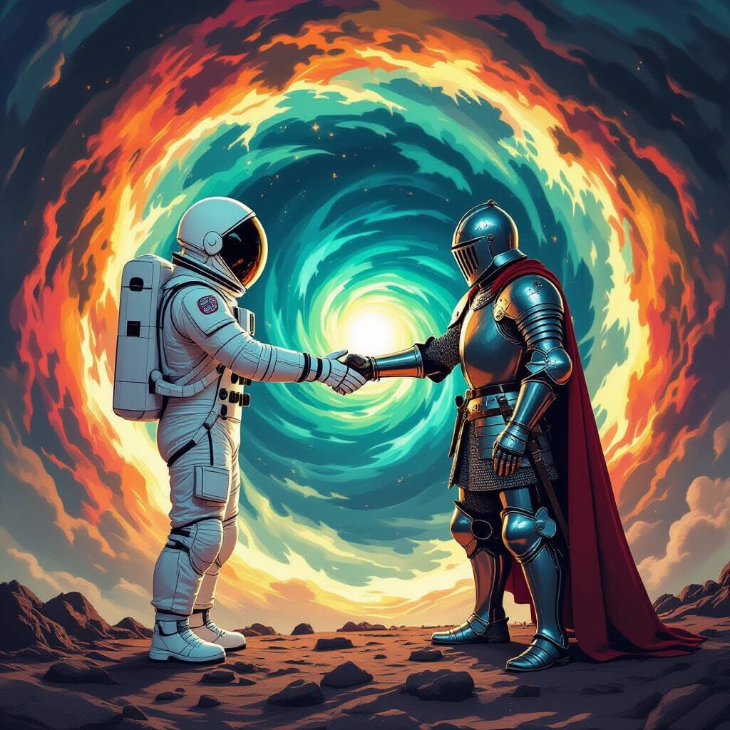 AstroKnight  by @Kristen Dover