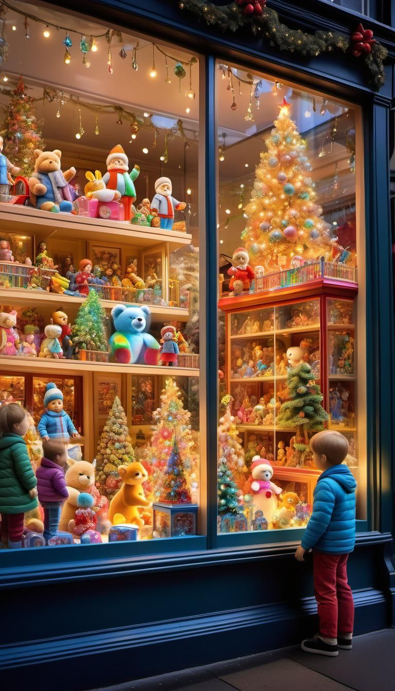 Inside a toy shop!   by @Hit moments
