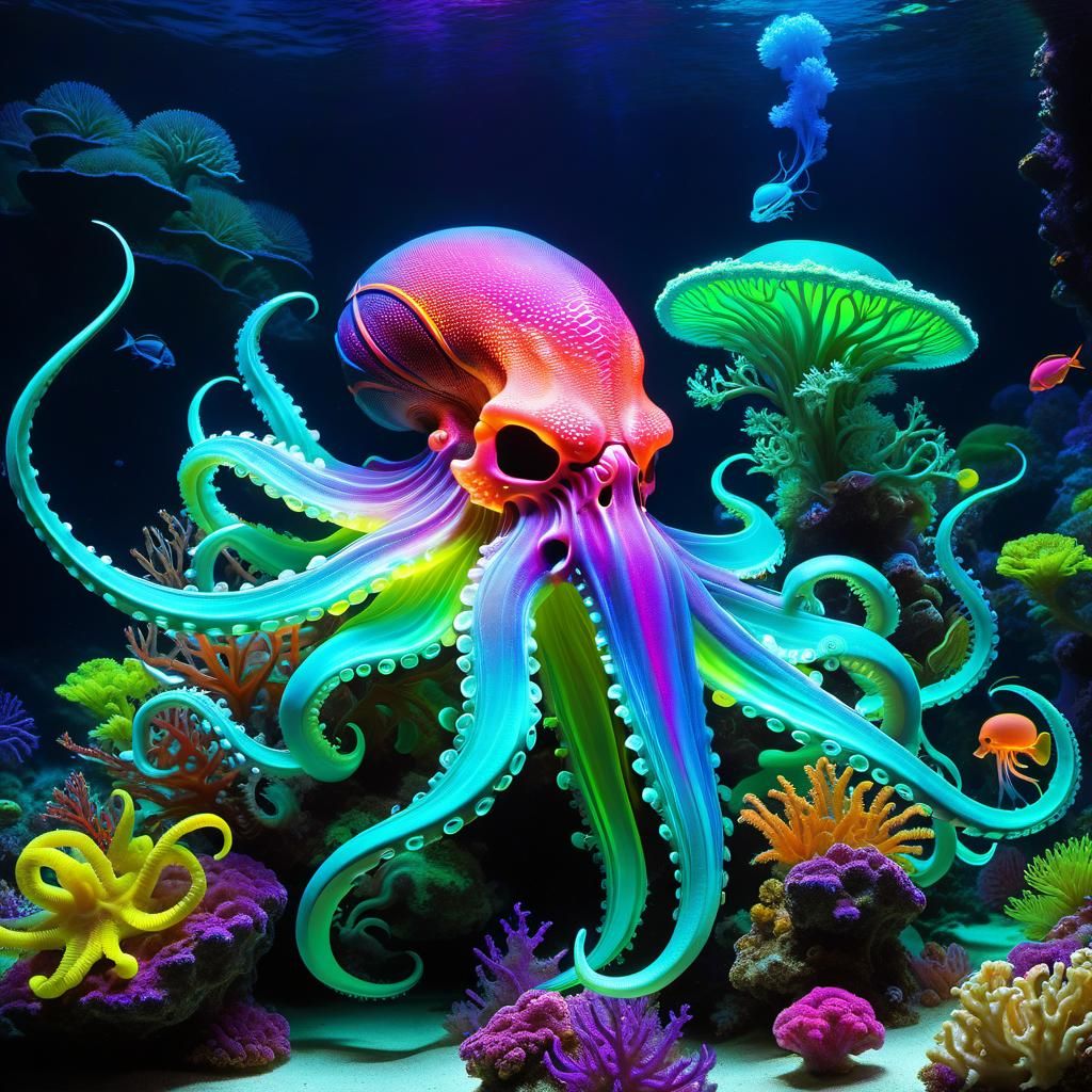 Krakenoctopus  by @WraithAngel7