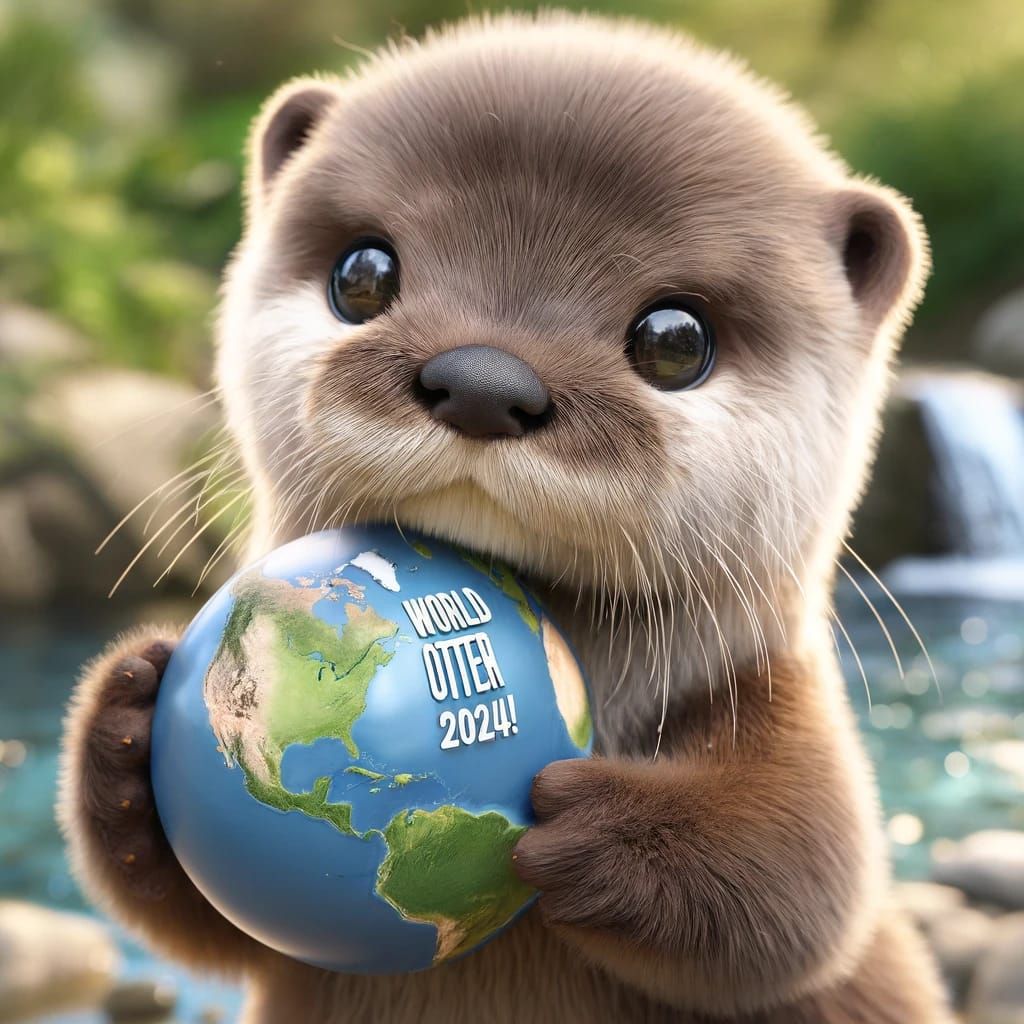 happy world otter day 2024!