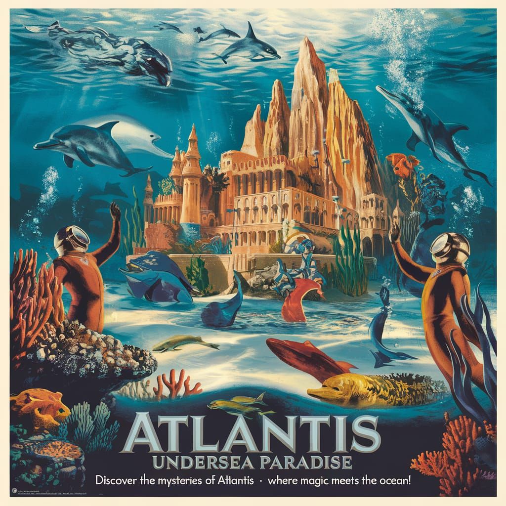 Atlantis Undersea Paradise  by @Mike Siscoe
