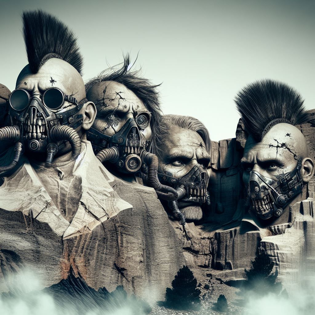 Post Apocalyptic New Mt. Rushmore