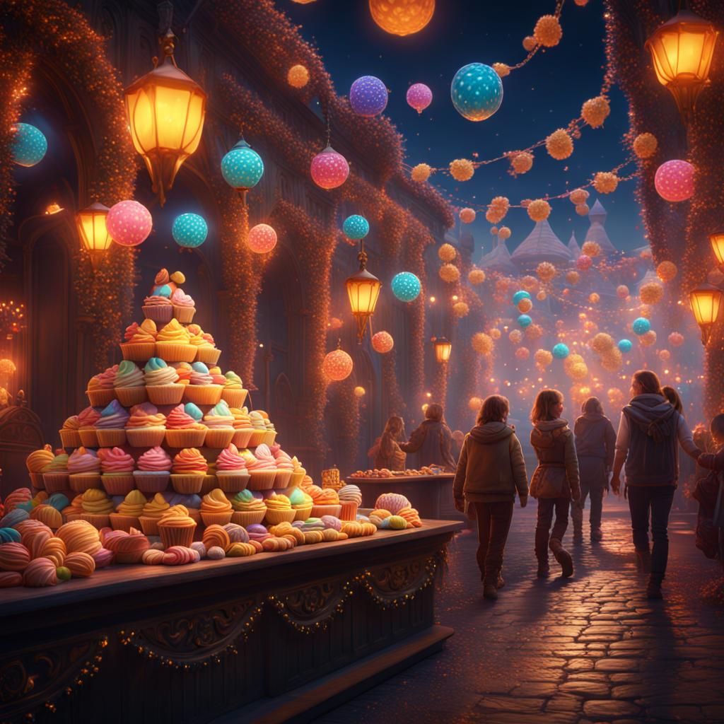 festival of lights - AI Generated Artwork - NightCafe Creator