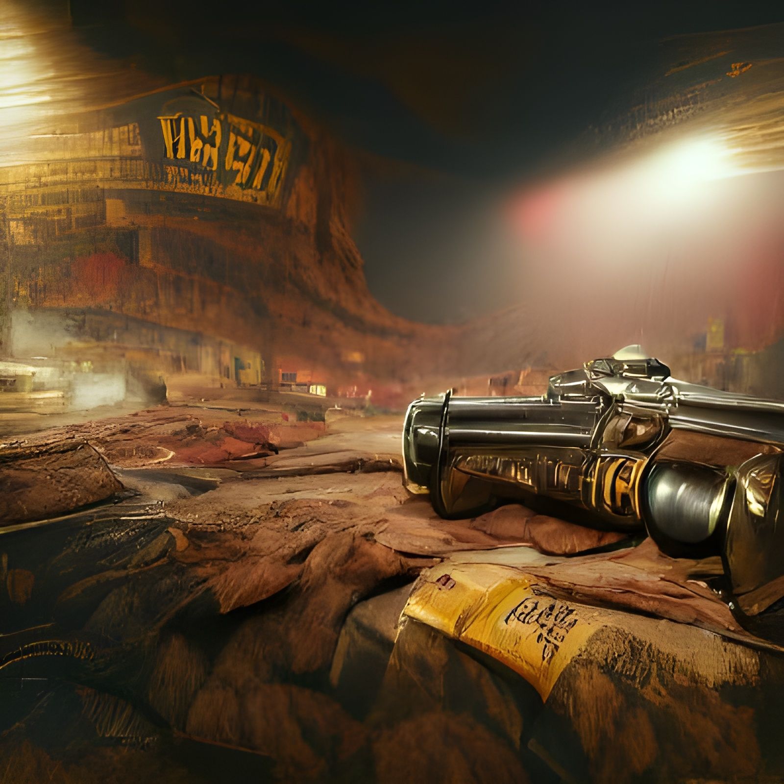 Fallout new vegas 8k resolution concept art hyperr - AI Art