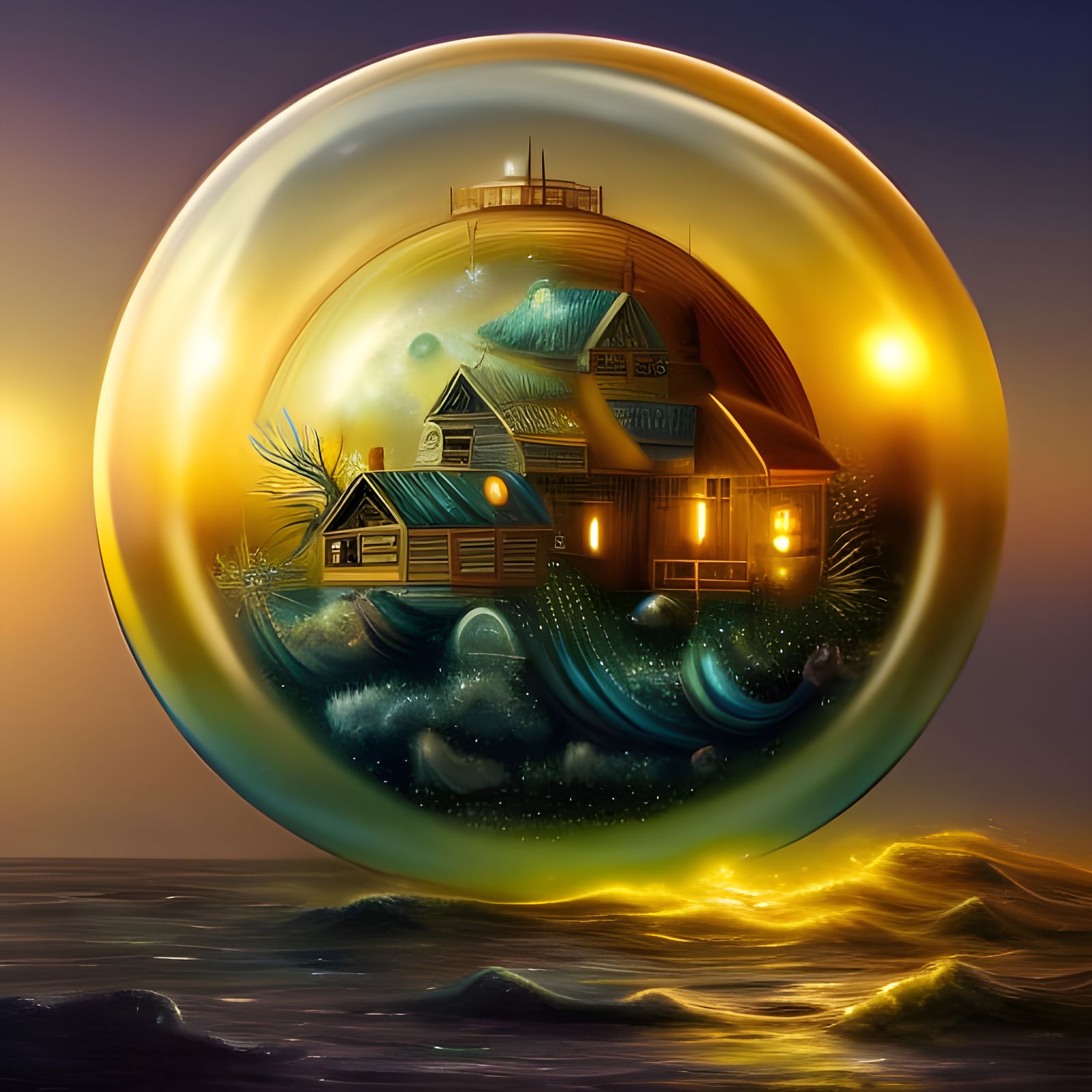 The eye of the storm  by @Doormouse