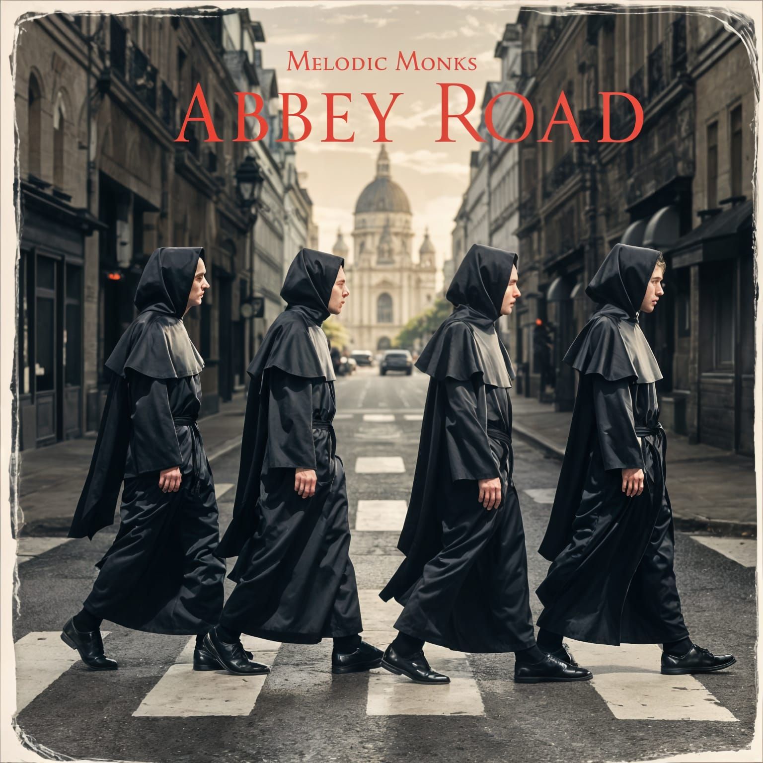 The Melodic Monks: Abbey Road  by @ORH-LBH