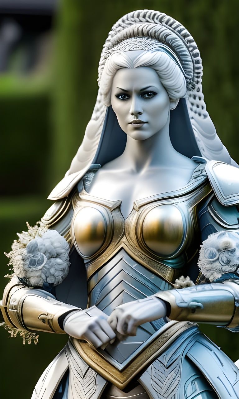 Statue of Lady Ambrosia  by @Razi