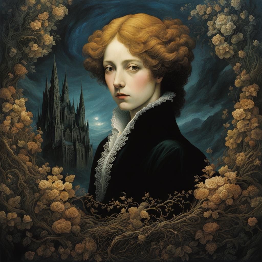 Mary Wollstonecraft Shelley  by @Mister Nooooo