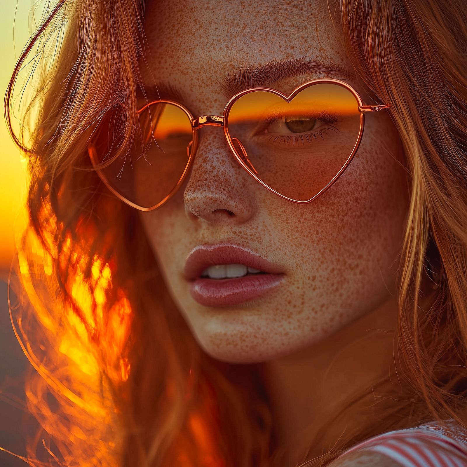 Heart-Shaped Sunshine