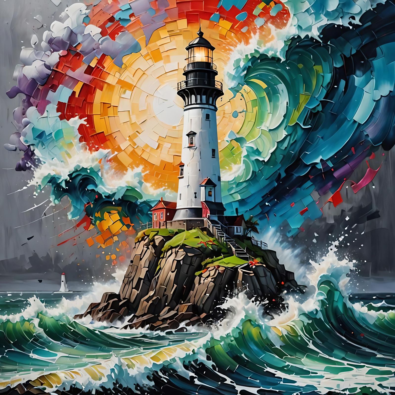 Impasto Lighthouse