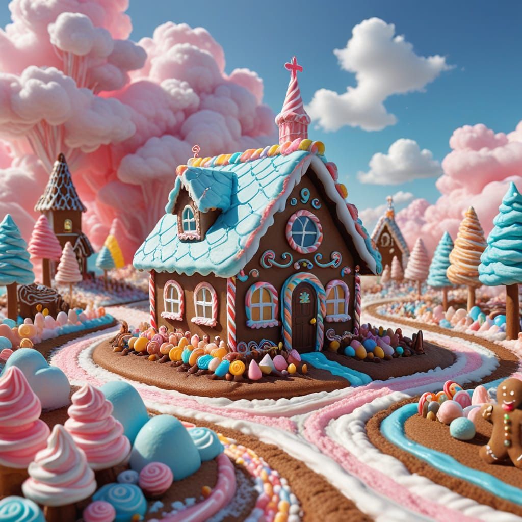 Candy House  by @Paige