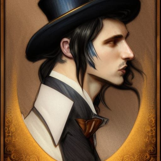 Steampunk Vampire Male 01