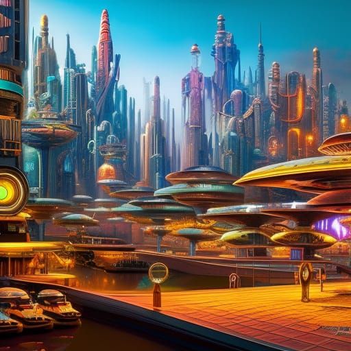 Sprocket City 10 AI Generated Artwork NightCafe Creator