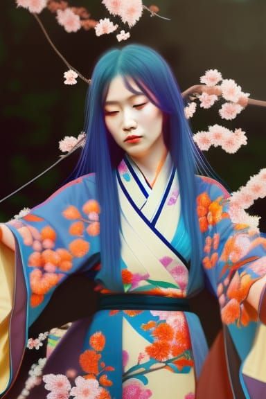 Japanese girl - AI Generated Artwork - NightCafe Creator