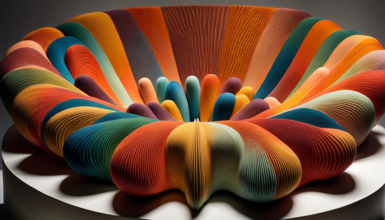 Colourful Laminate Art AI Generated Artwork NightCafe Creator