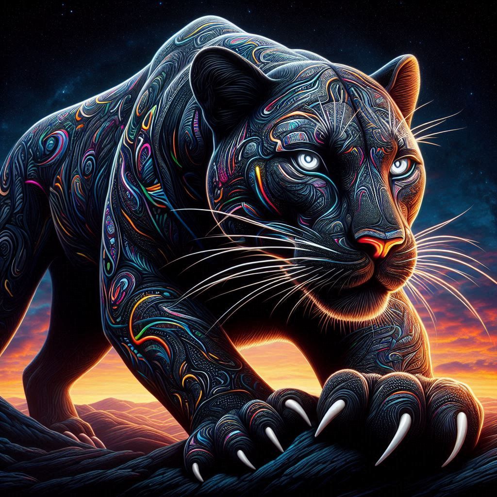 THE GREAT PANTHER AND HIS TATTOO