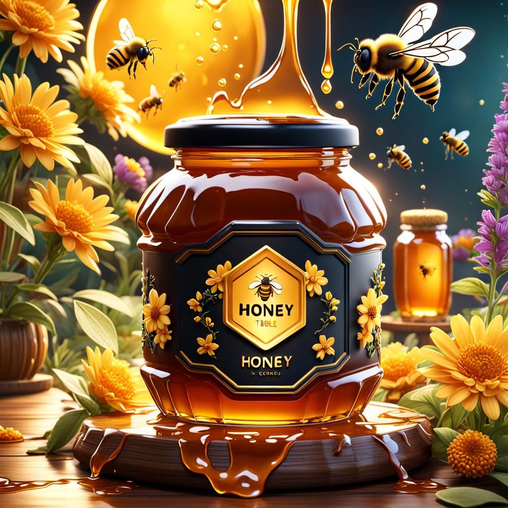 sticky honey fantasy  by @ChaChaMeLeon