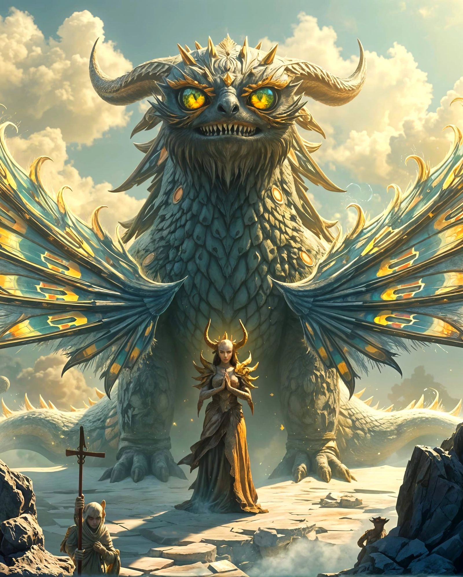 GRIMBLE the Guardian Beast (ADULT FORM)