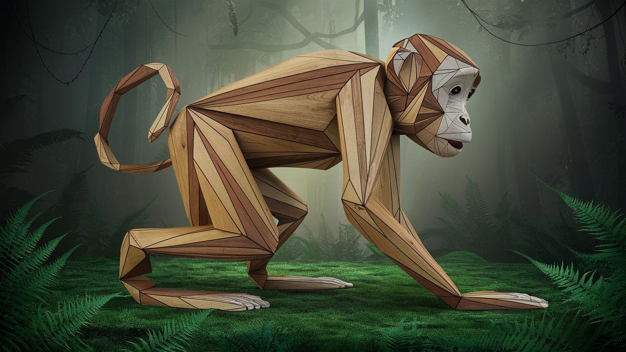 Monkey art