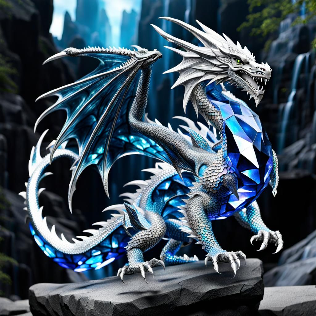 10 Nft Crystal dragon