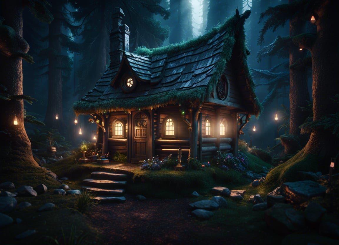 Cozy Cabin  by @Kasey