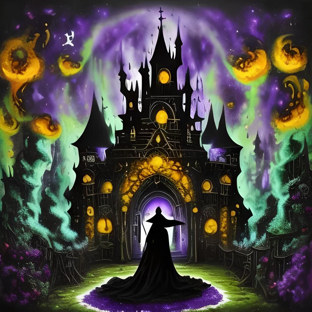 The Witch's Castle (1.5 - Graffiti Doom V2, Portal Magic, Nightmare Engine V2, Vibrant Fantasy)  by @FrancesFantasy