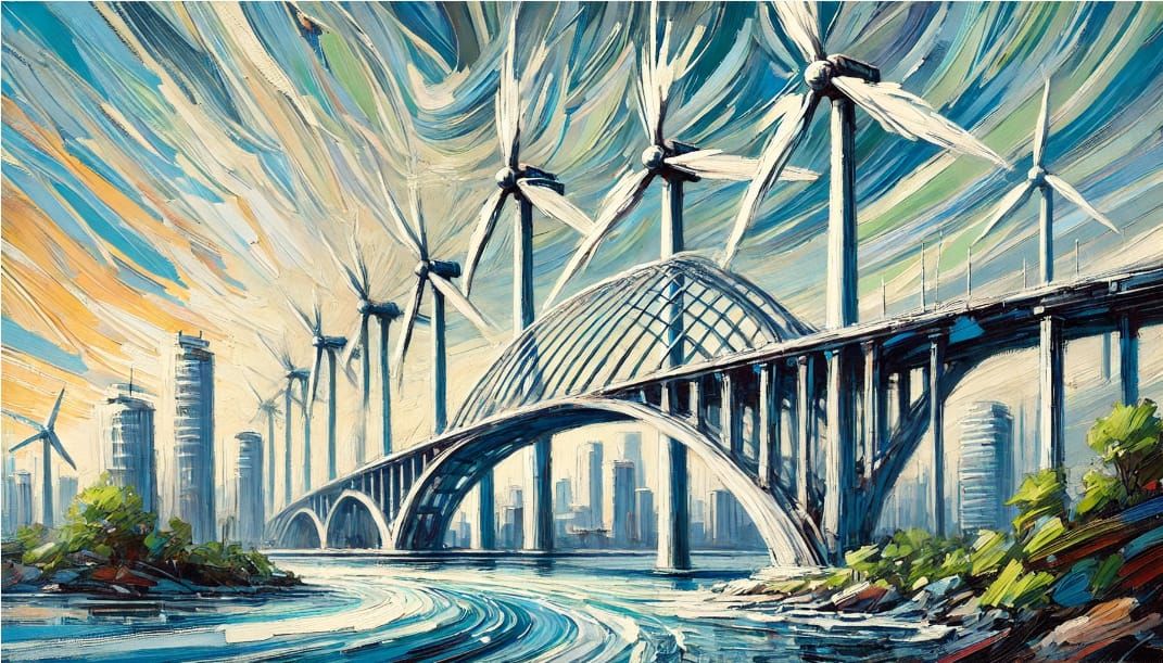 wind turbine bridge