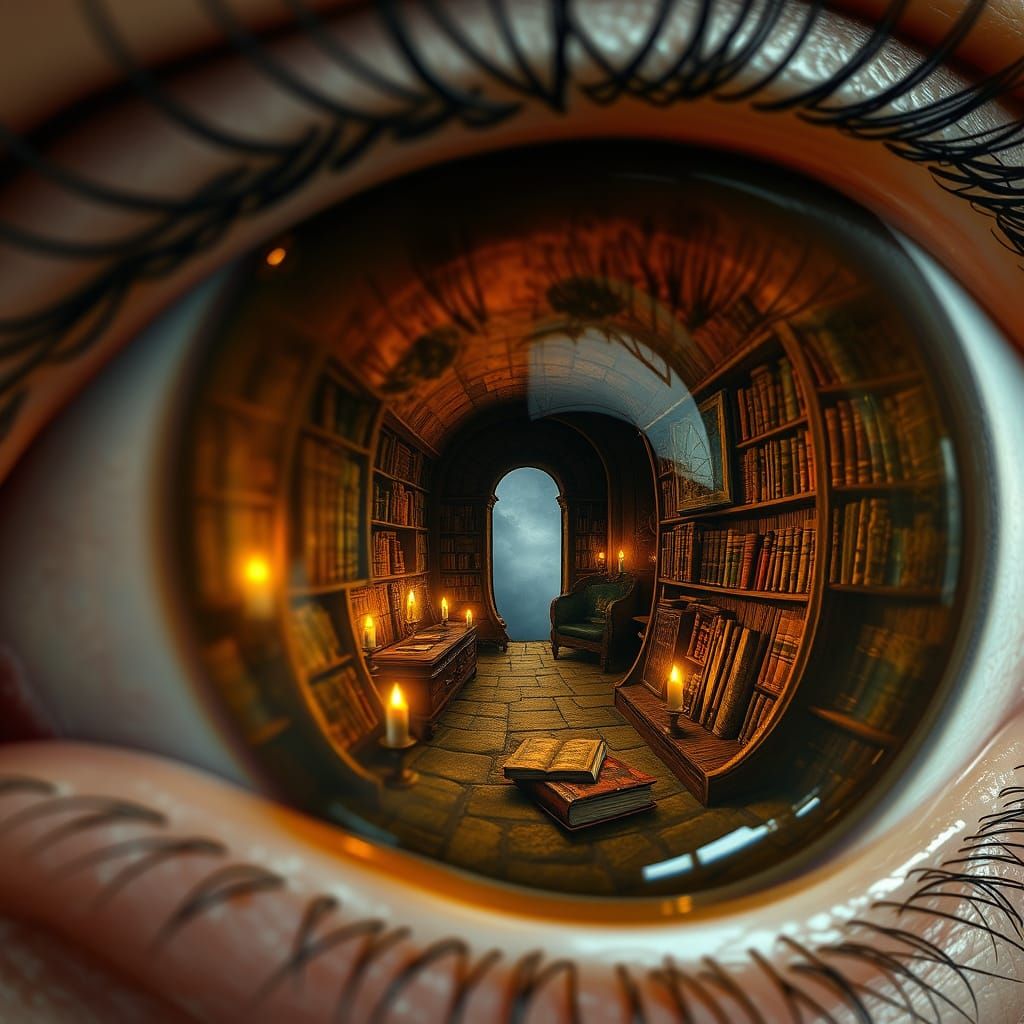 Ancient look at mystical library  by @NatureSmurf