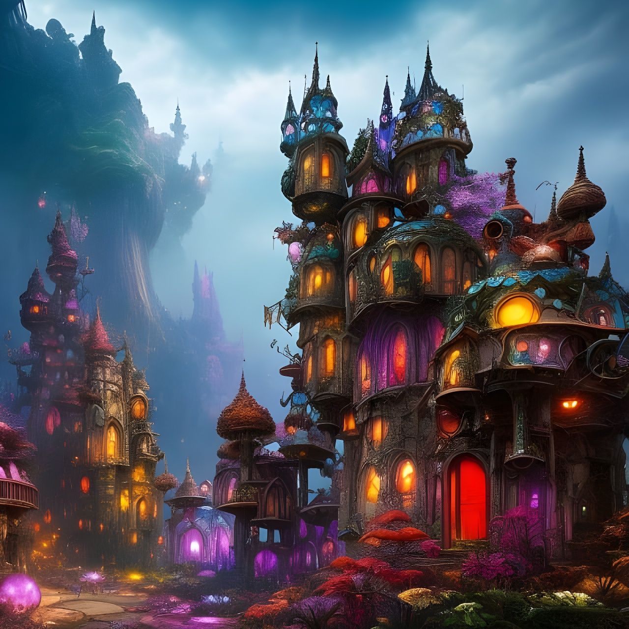 Cottage Fantasy  by @Pisces Rising