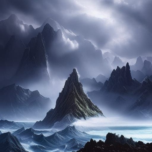 Mountain meets seas