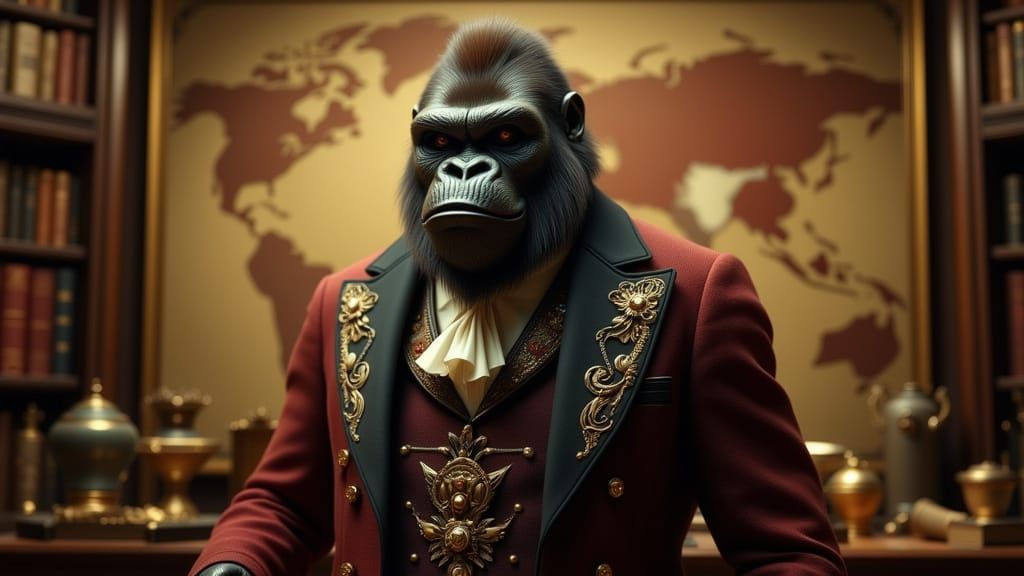 His Most Royal  Full-of-Himselfishness, Sir Reginald of Banana on Loxley-Commons.