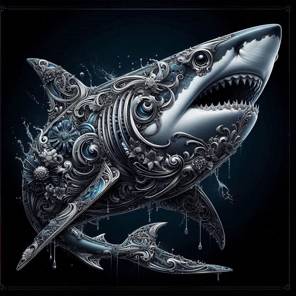 Chrome Terminator Shark