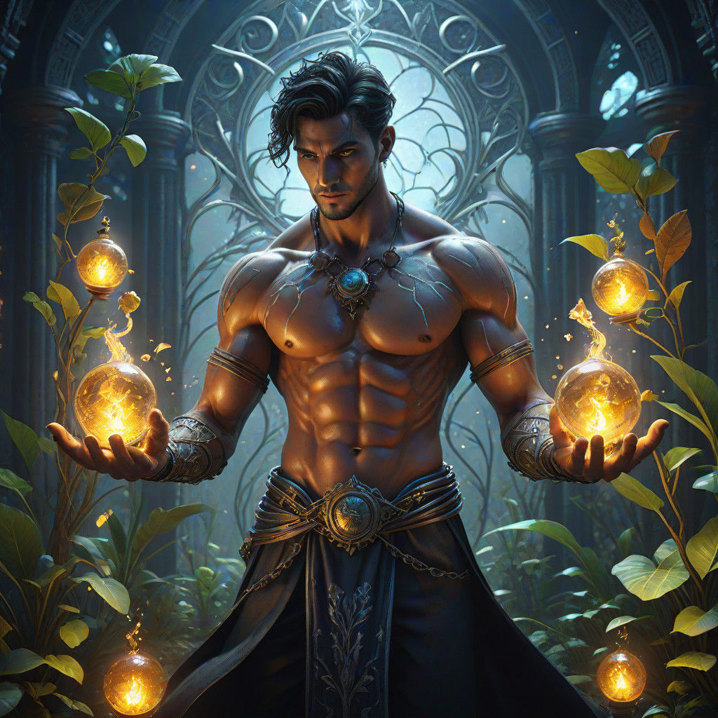  a powerful  magican  by @Gimi