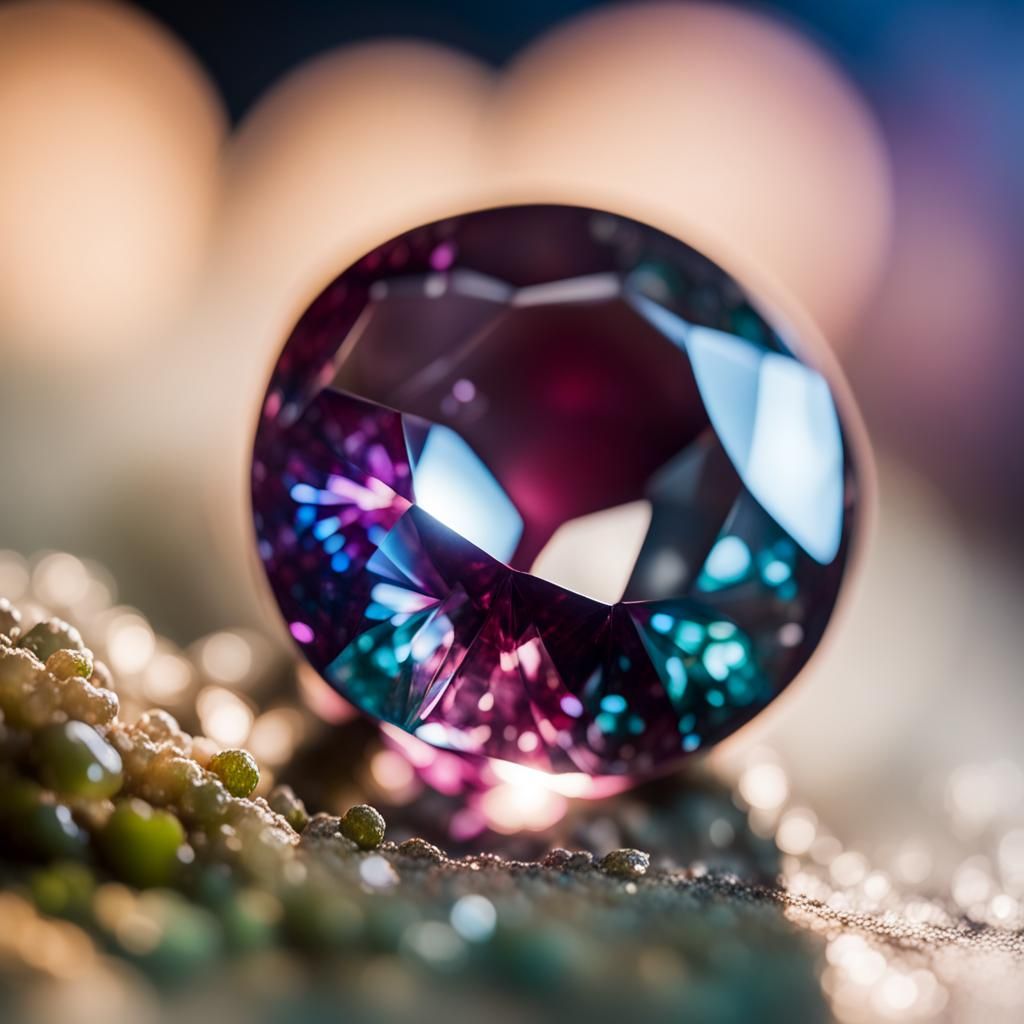 Desert Gemstone AI Generated Artwork NightCafe Creator