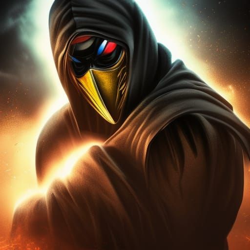 Mortal Kombat: Noob Saibot - AI Generated Artwork - NightCafe Creator