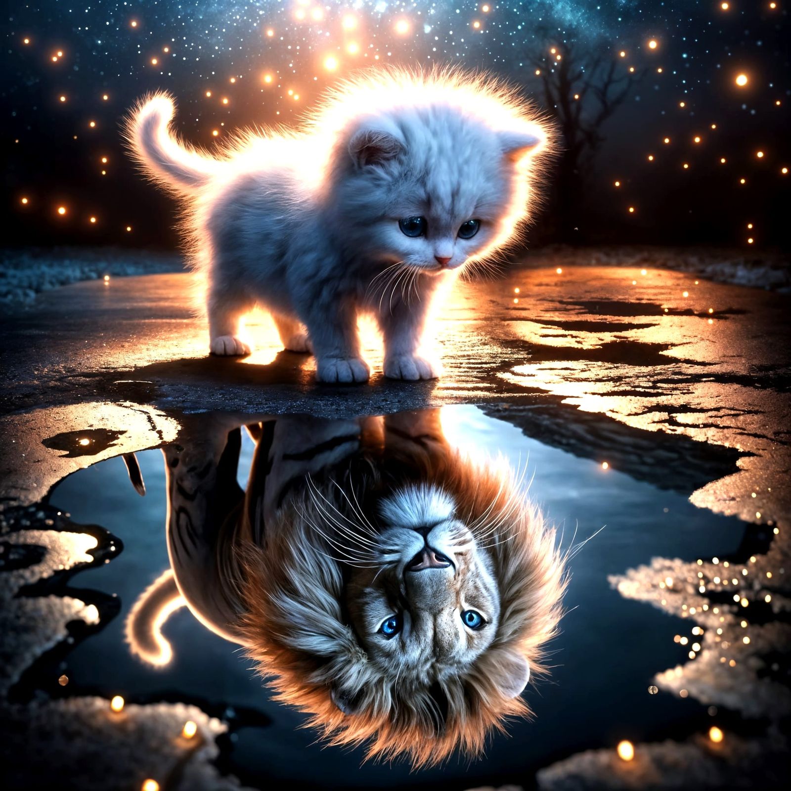 Baby Cat  by @RoseVincent