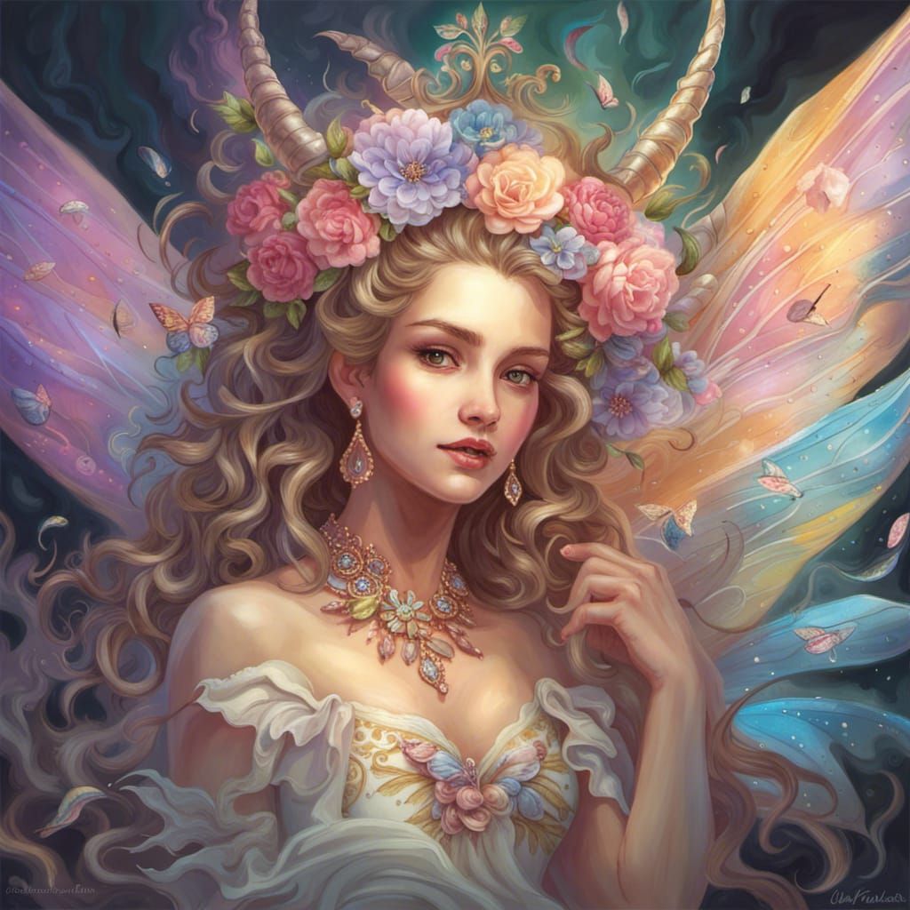 The Faerie Queen - AI Generated Artwork - NightCafe Creator