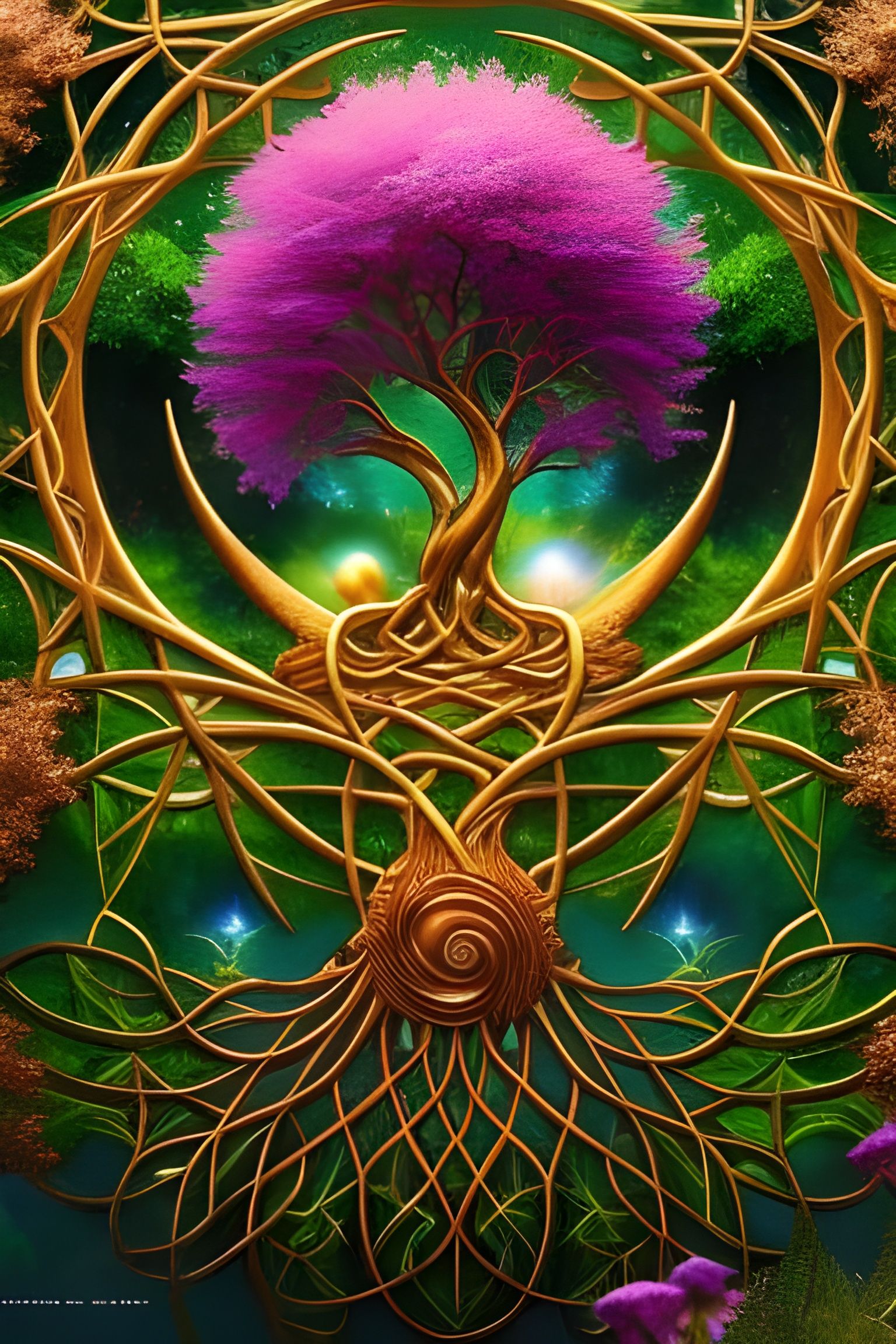 Wise Mystical Tree is evil - AI Generated Artwork - NightCafe Creator