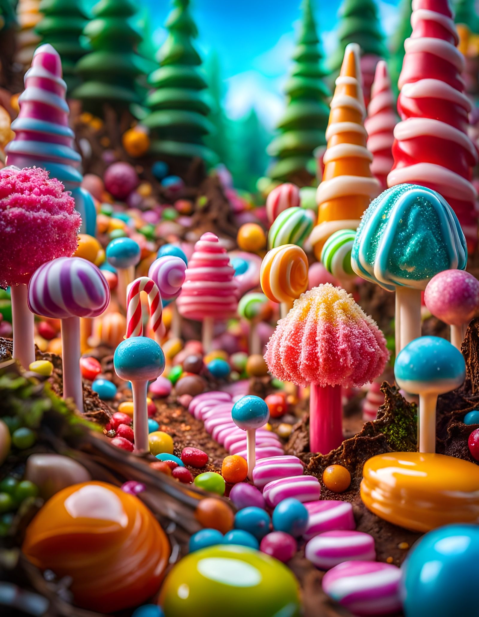 Candy Lane  by @Art of Art