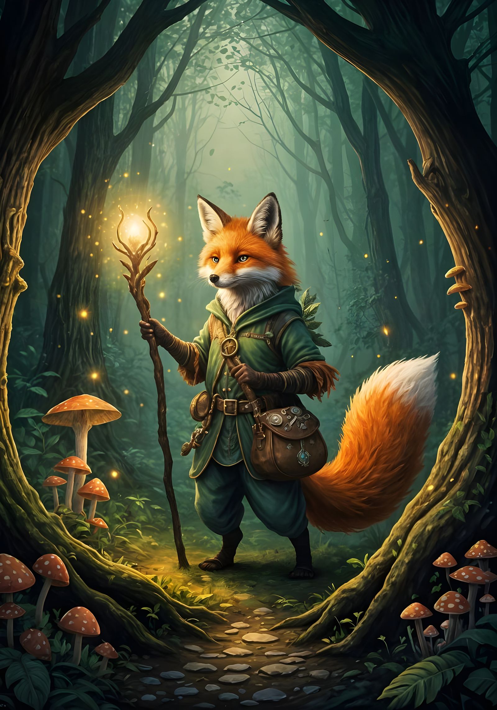 Forest sage  by @Chantal-Rose