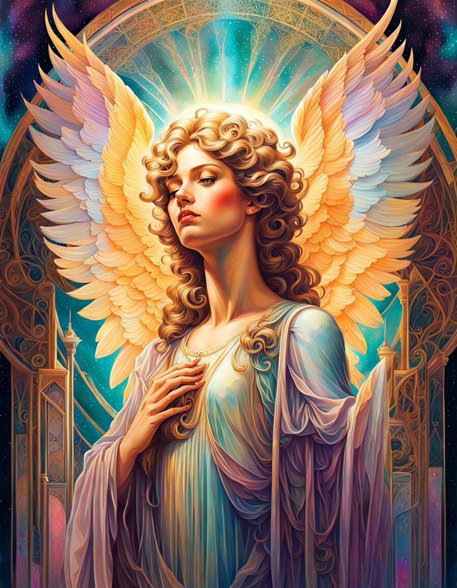 The angel of god
