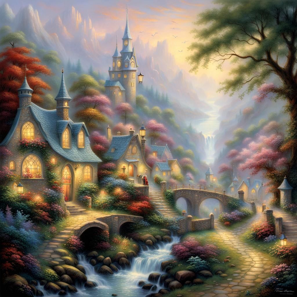 Little fairy town
