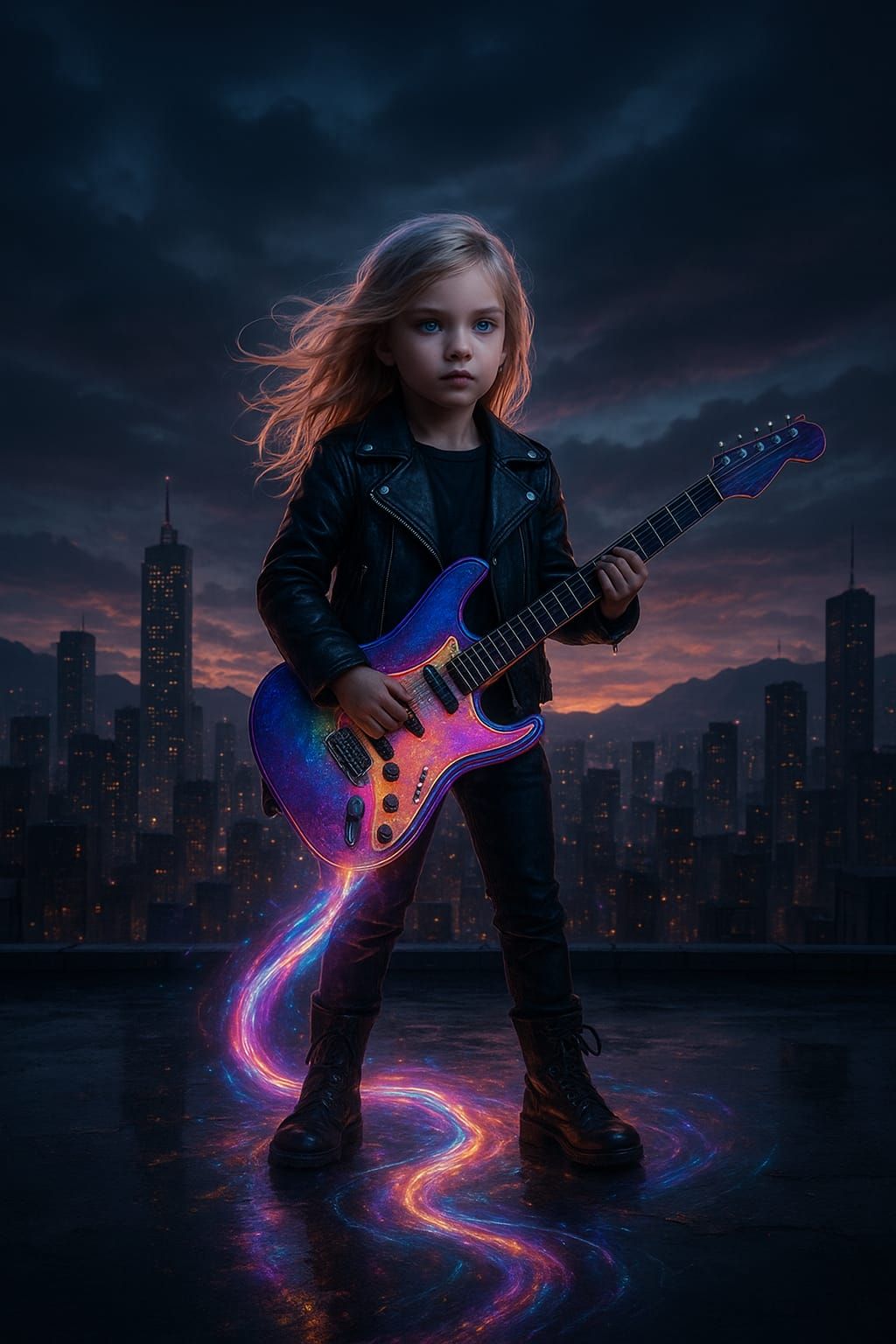 Alex and the Melody of the Magic World 🎸🌌