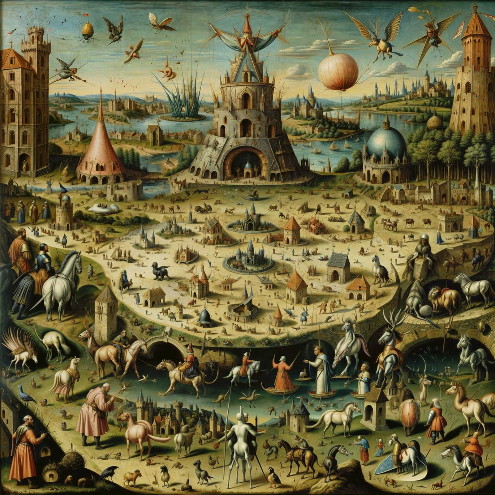 The Danger Of Euphoria ... A Briefly Hommage to Hieronymus Bosch