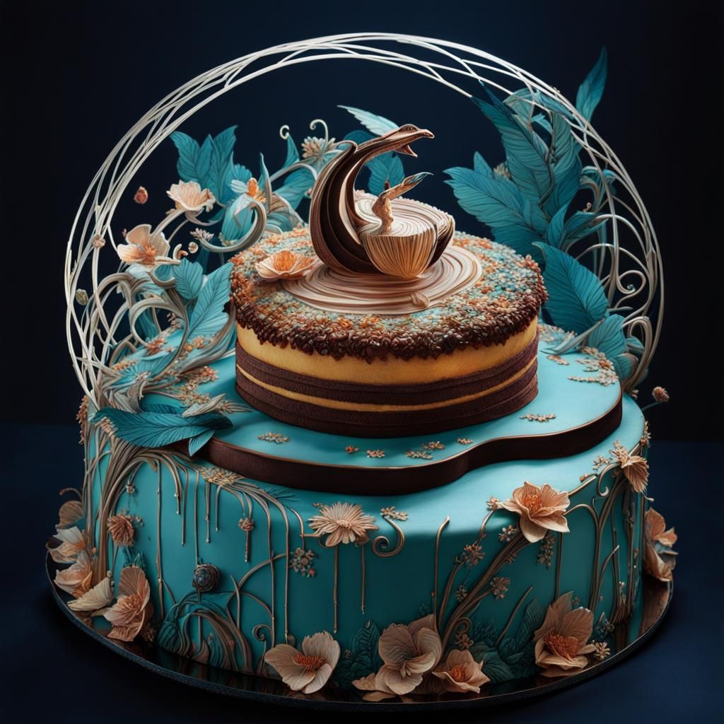 10 3d cake sculpture by karen portaleo | Image